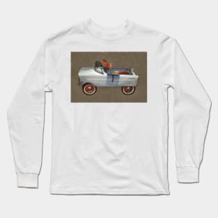 Tee Bird Pedal Car Long Sleeve T-Shirt